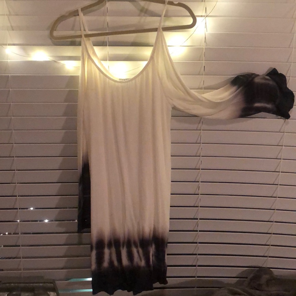 Off-the-Shoulder Tie Dye Tobi Dress